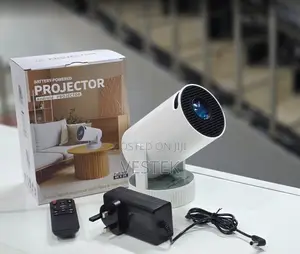 HY300 Battery Powered Smart Mini Projector Portable Android Support