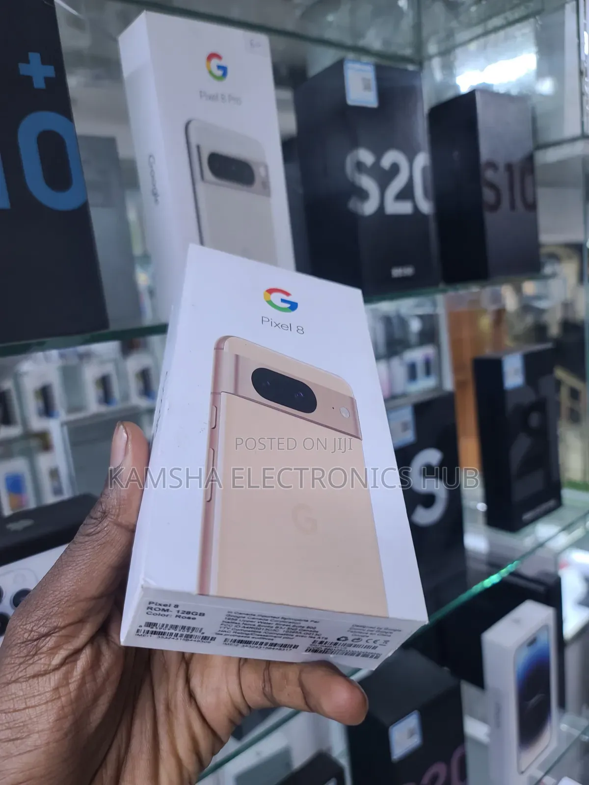 New Google Pixel 8 128 GB Rose Gold