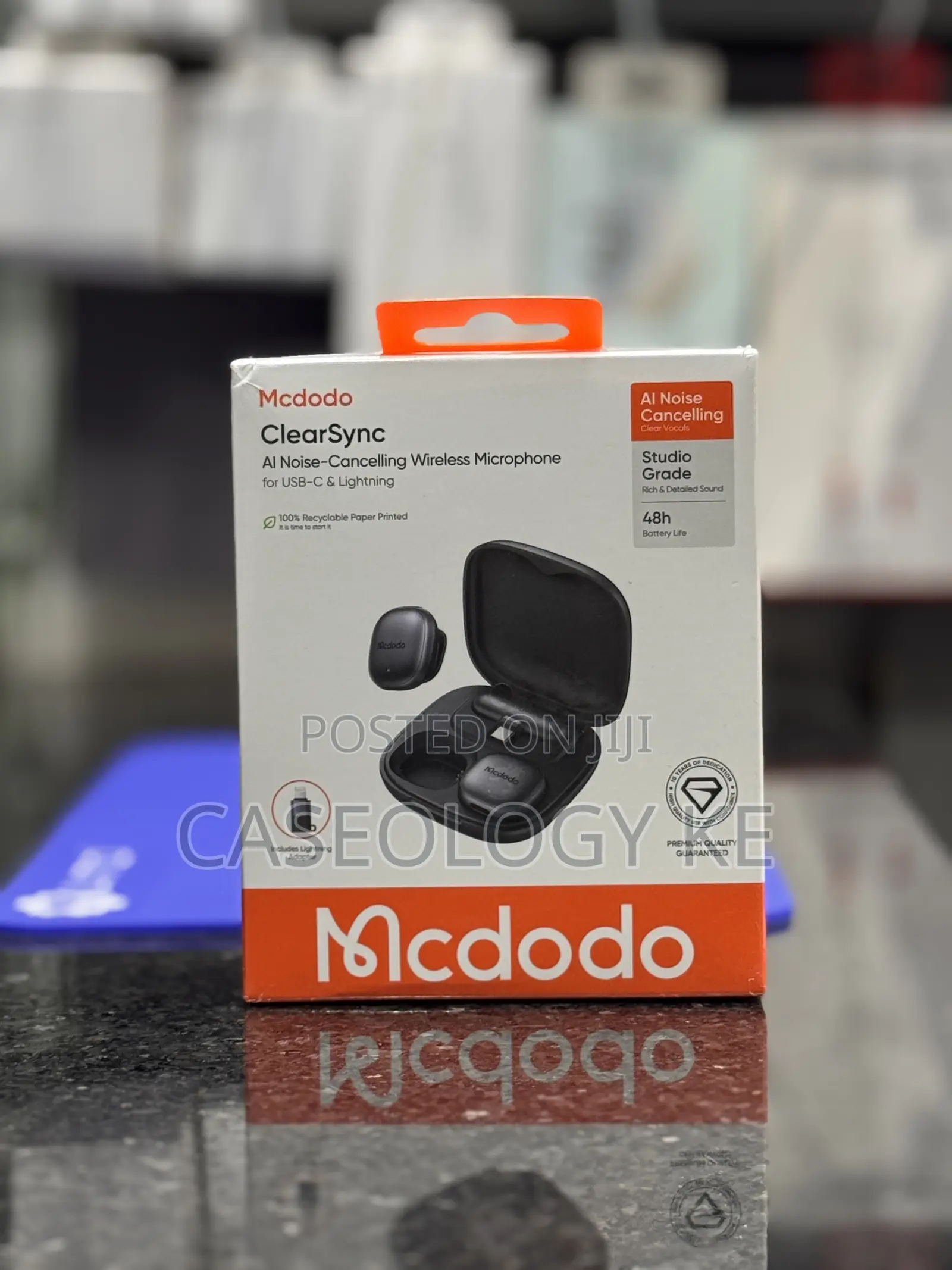 McDodo Wireless Microphone With Ai Noise Cancellation