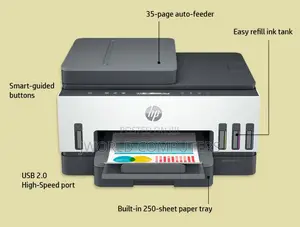 HP Smart Tank 750 All-in-One Auto Duplex WiFi Colour .