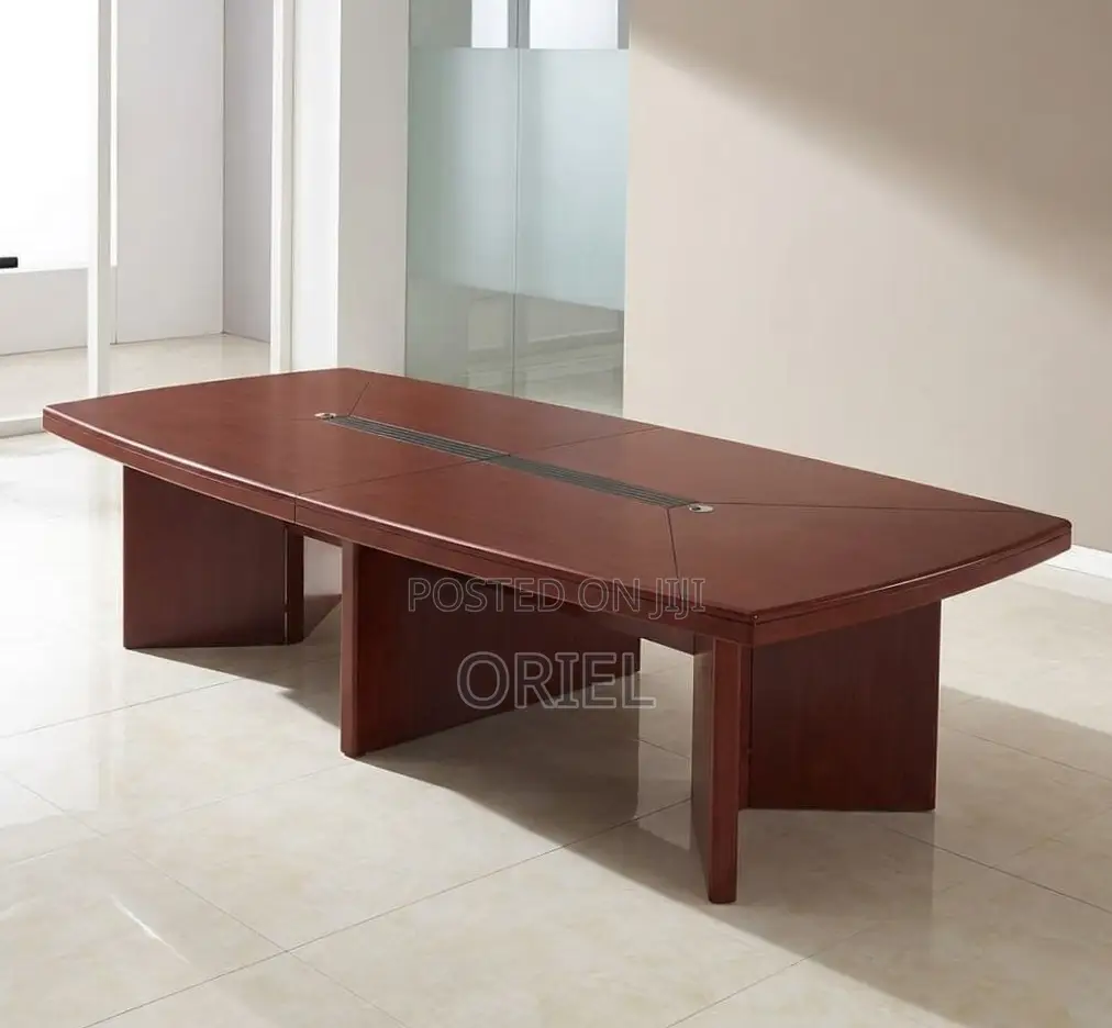 Office Table : 3M Mahogany Corporate Meeting Table