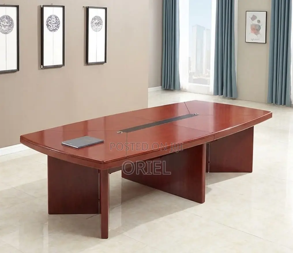 Office Table : 3M Mahogany Corporate Meeting Table