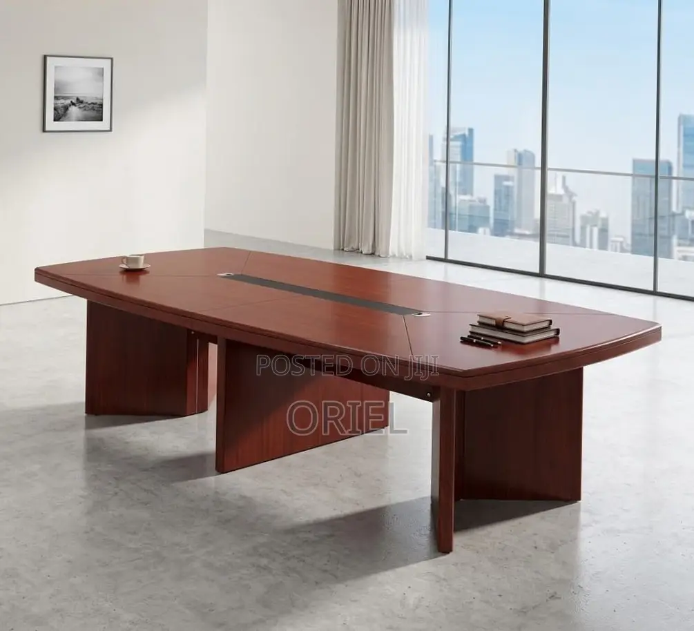 Office Table : 3M Mahogany Corporate Meeting Table