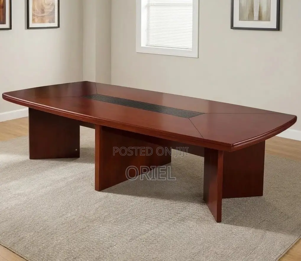 Office Table : 3M Mahogany Corporate Meeting Table