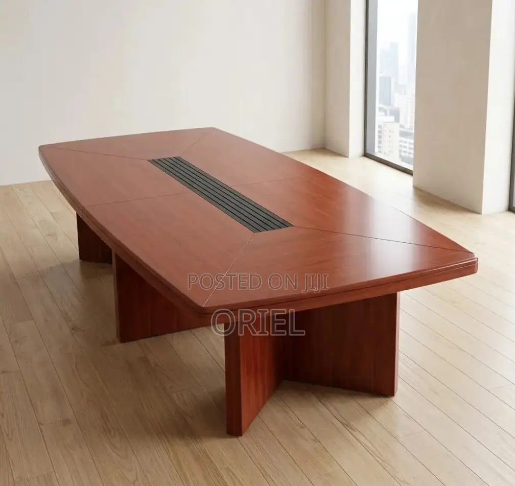 Office Table : 3M Mahogany Corporate Meeting Table