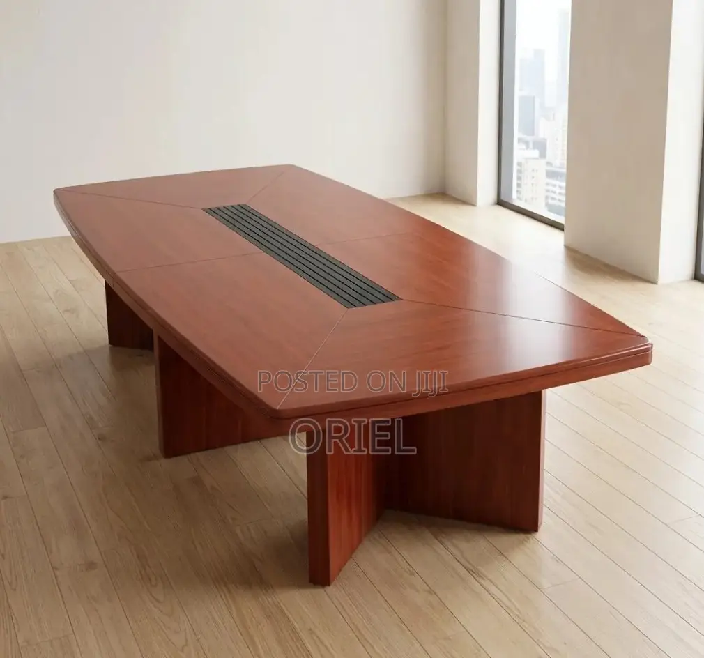 Office Table : 3M Mahogany Corporate Meeting Table
