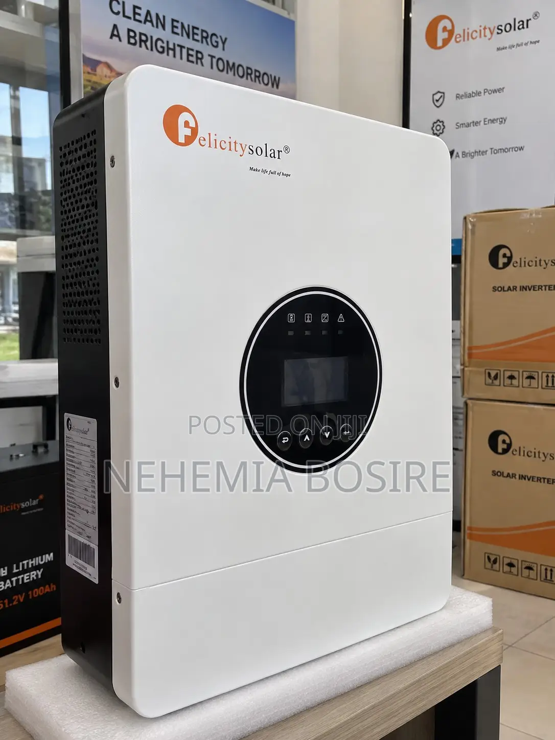 Felicity Solar 24V 100Ah Lithium Battery 2.56kWh