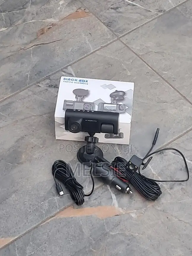 Triple-Lens Black Box Traffic Recorder 3 Cameras in 1