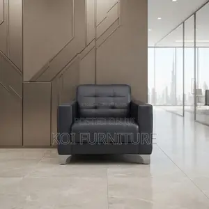 Office Sofa; Single Seater Executive Modern Leather Sofa Set
