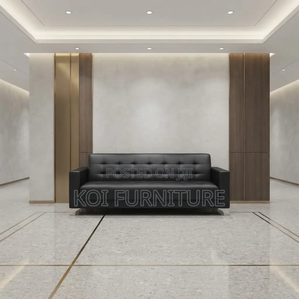 Office Sofa; Single Seater Executive Modern Leather Sofa Set