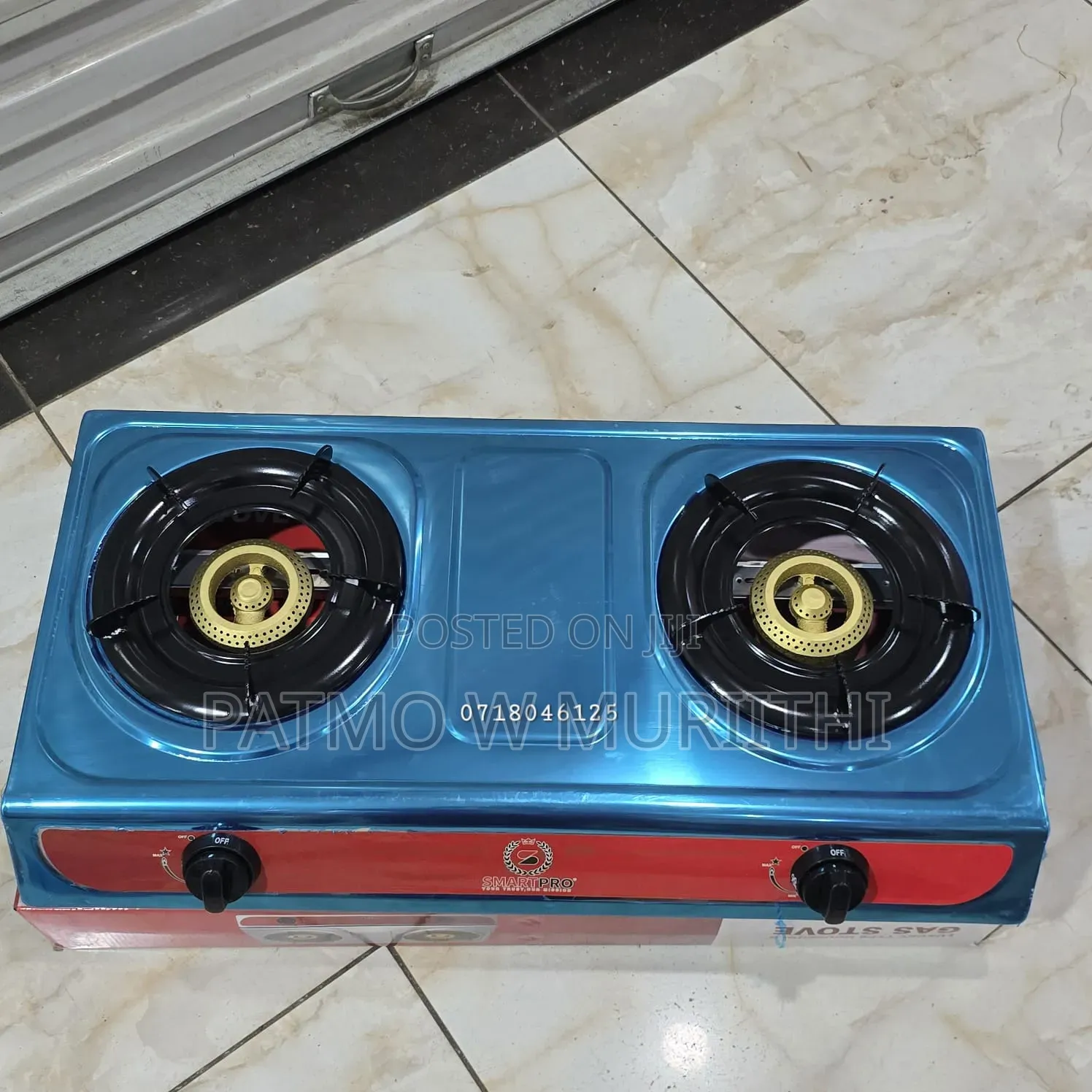 Samrtpro 2 Gas Burner Stainless