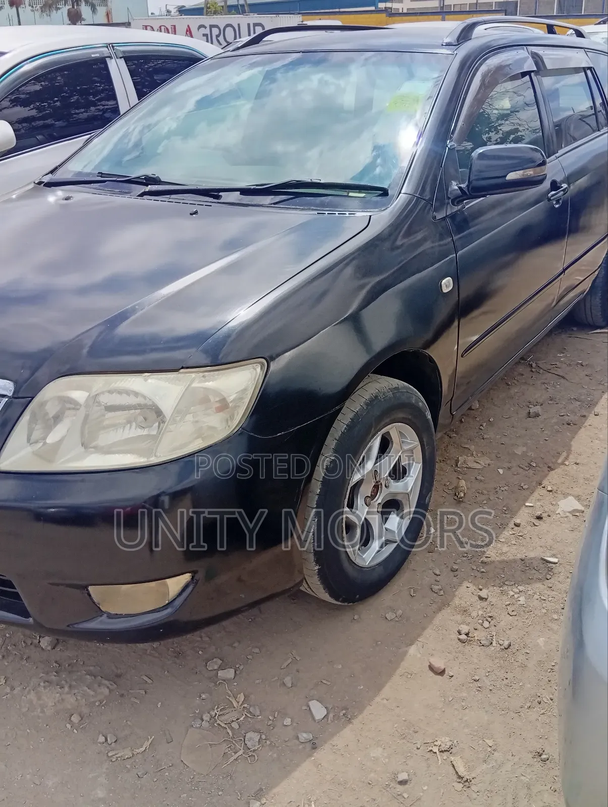 Toyota Corolla Fielder 2004 Black