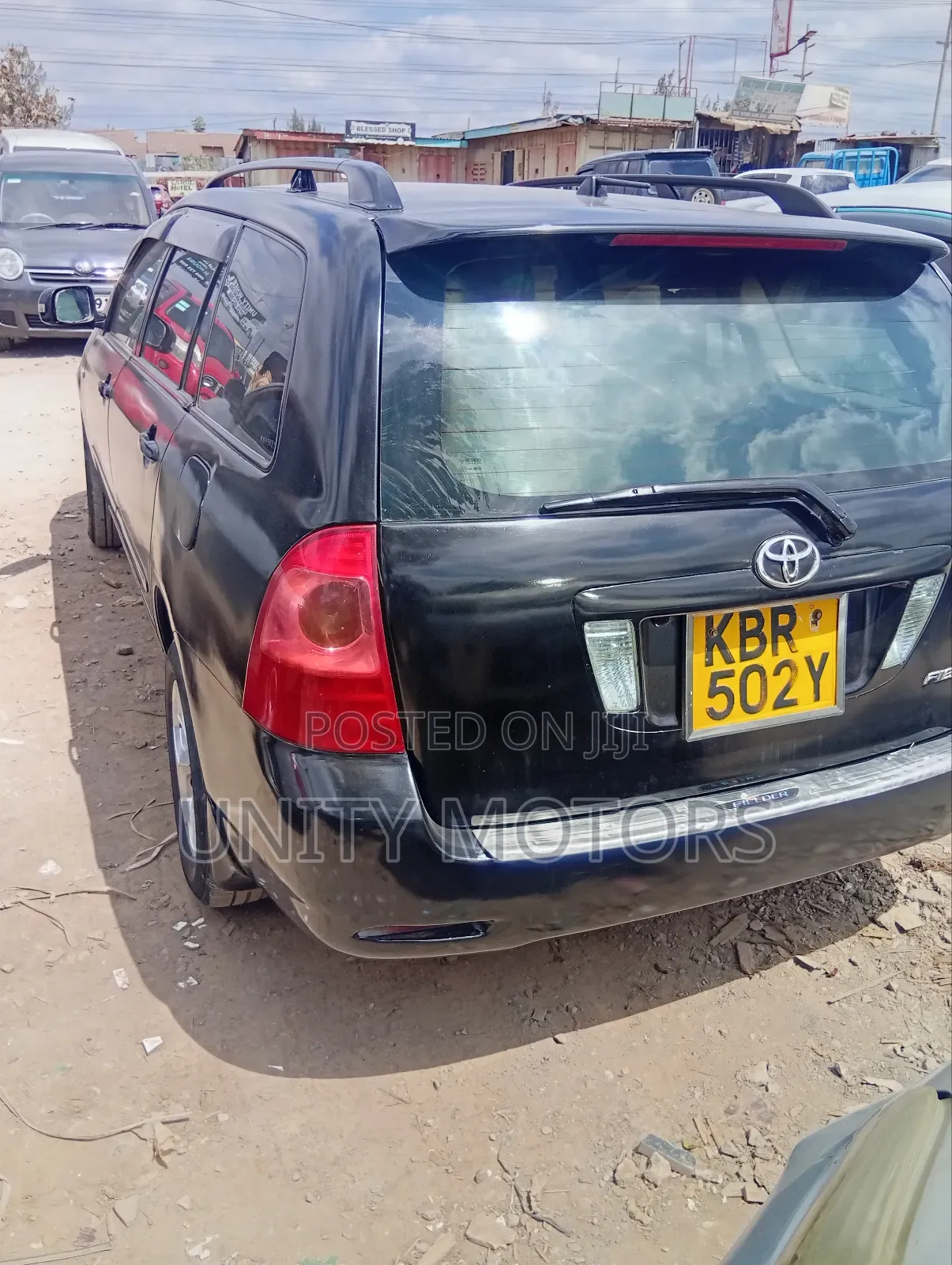Toyota Corolla Fielder 2004 Black