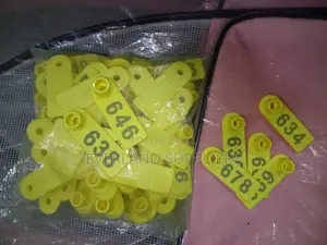 Ear Tags - Visible Number Labels (A Pack)
