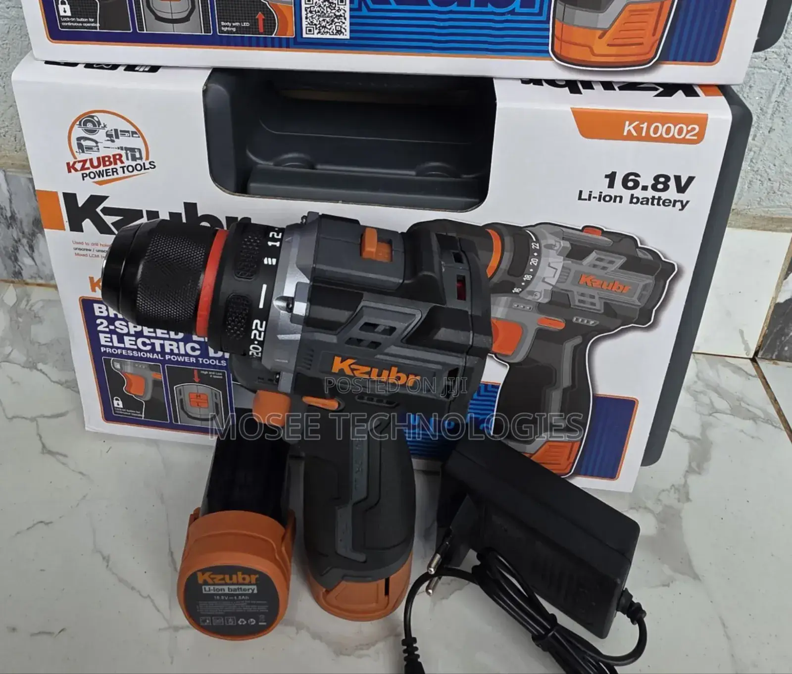 Kzubr 16.8V Portable Cordless Drill