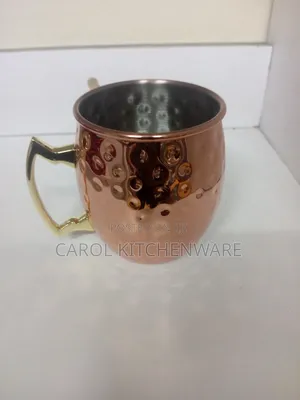 Hammered Copper Moscow Mule Mug