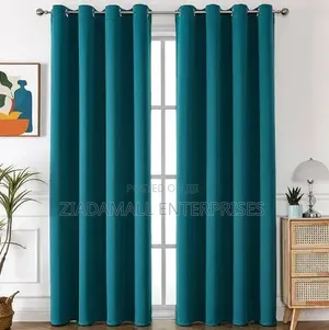 Plain Curtain Set