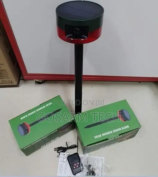 Security Solar Powered Sensor Alarm – Outdoor Solar Alarm