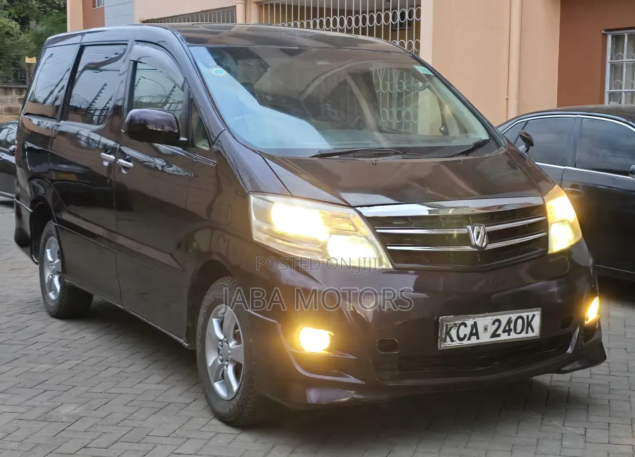 Toyota Alphard 2007 Purple