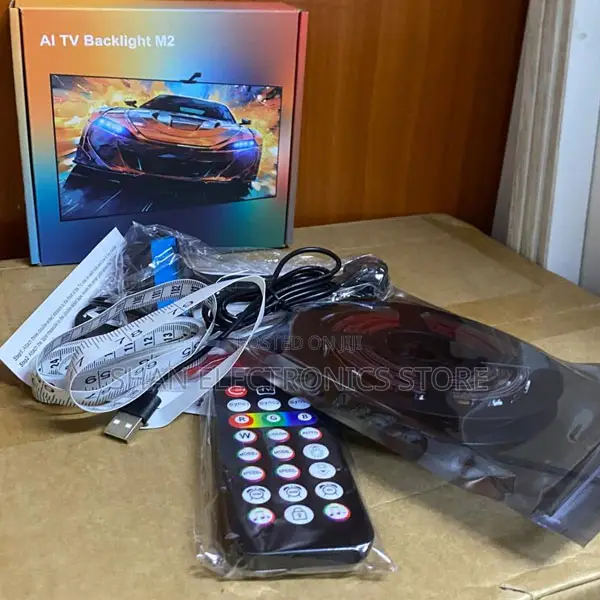 AI Sync LED TV Backlight With Camera, Music Sync,USB Powered 50-65