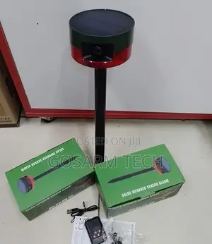 Security Solar Powered Sensor Alarm – Outdoor Solar Alarm