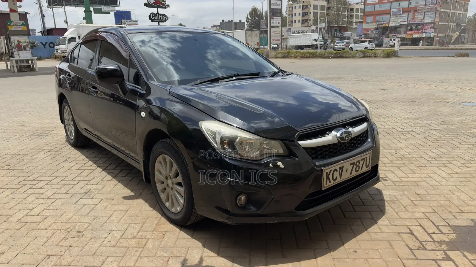 Subaru Impreza 2012 Black