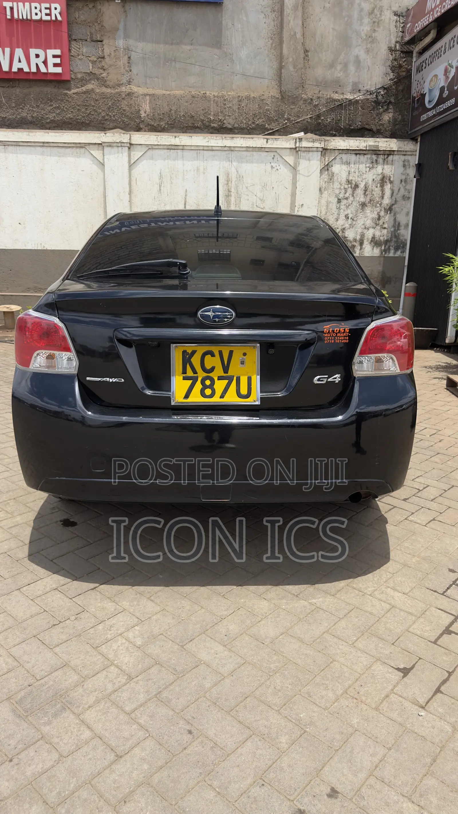 Subaru Impreza 2012 Black