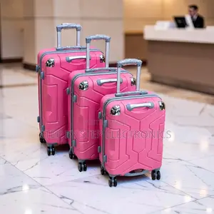 Spinner Wheels 3-in-1 Unbreakable Suitcase Briefcase Bag Set