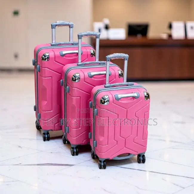 3 Piece Hardshell 3-in-1 Unbreakable Suitcase Briefcase Bag Set