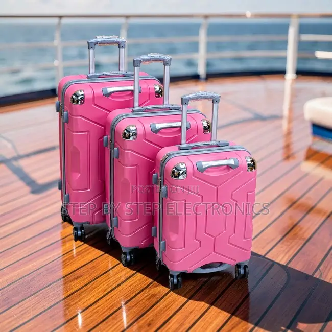 3 Piece Hardshell 3-in-1 Unbreakable Suitcase Briefcase Bag Set