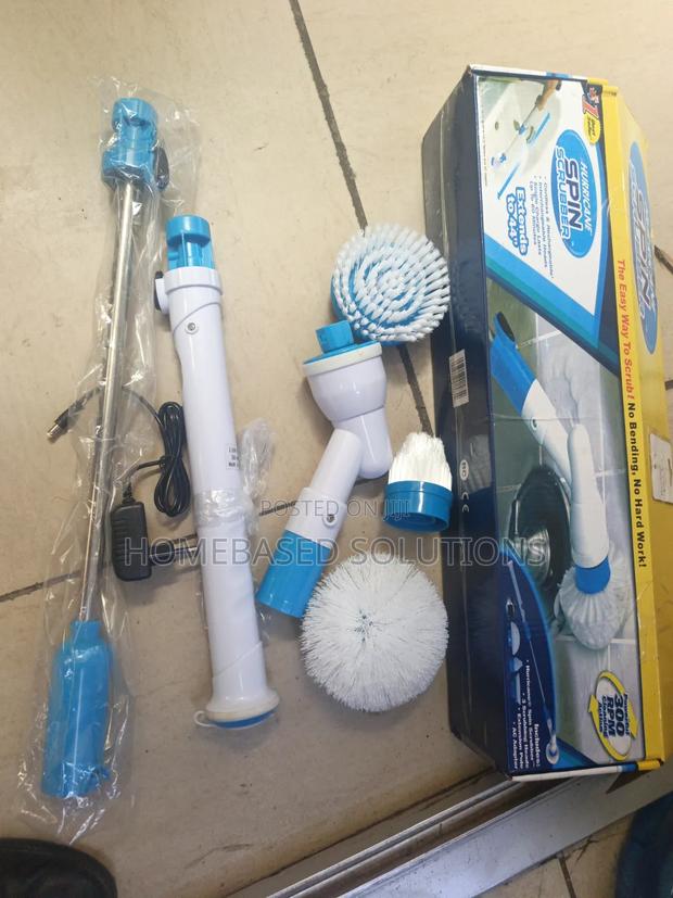 Hurricane Electric Rechargeable Spin Scrubber - main view