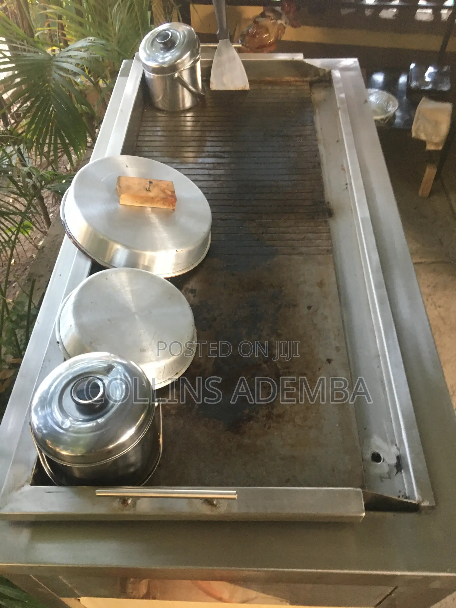 Commercial Gas Griddle - 4ft Stainless Steel - Heavy Duty