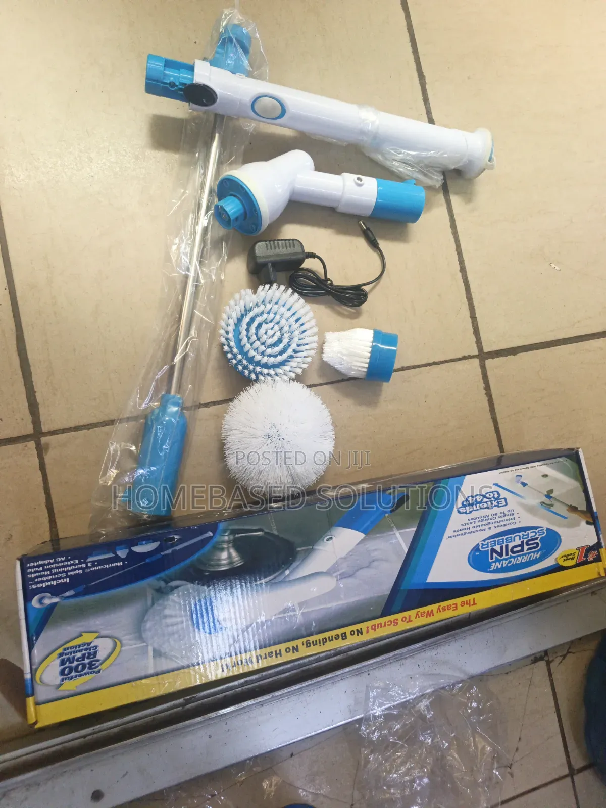 Rechargeable Spin Scrubber