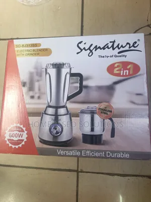 600watts 2-in-1 Stainless Signature Blender