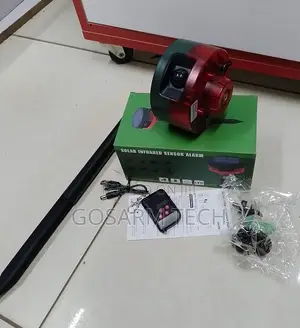 Solar Anti-Theft Alarm With Infrared Motion Detection for Intruders