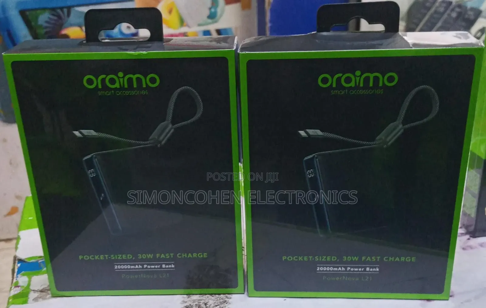 30W Oraimo Pocket Powerbank