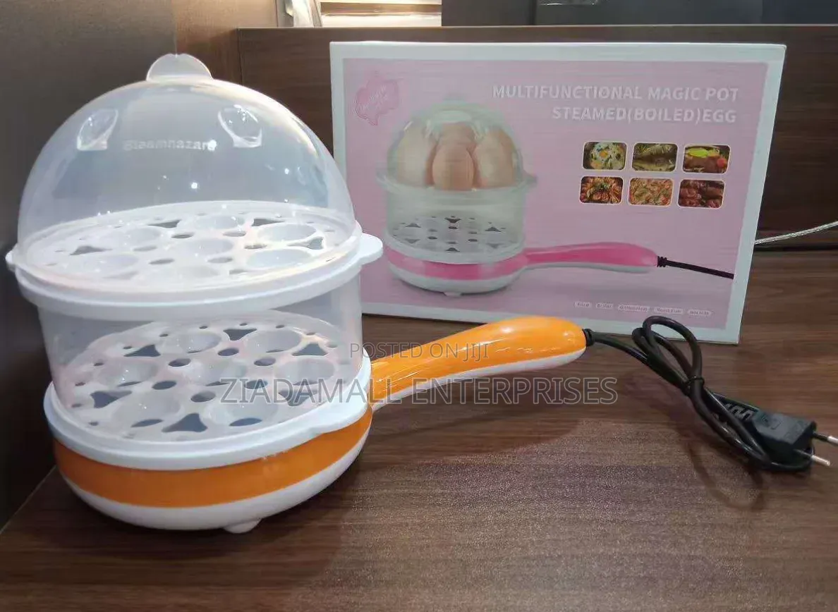 Egg Boiler Double With Handle