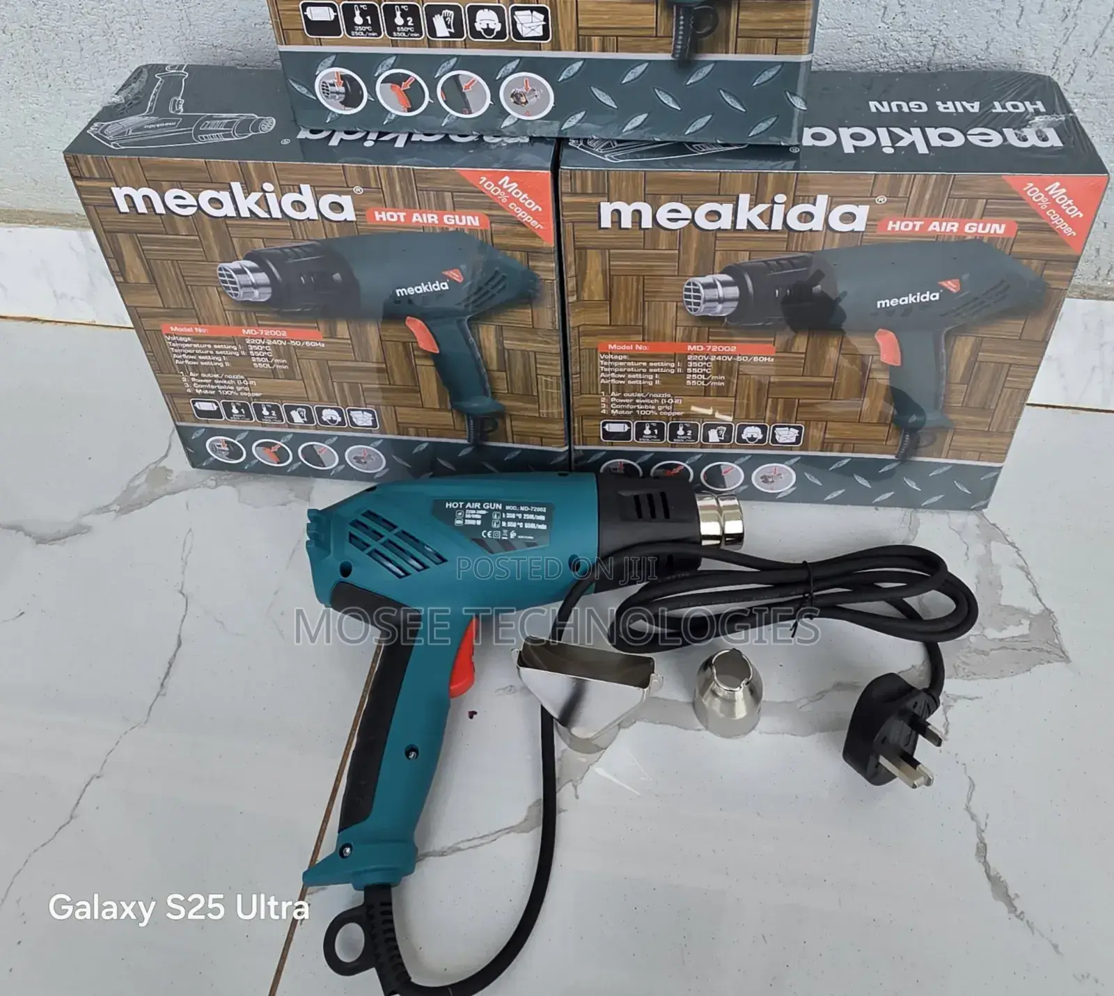 Meakida 2000W Heavy-Duty Electric Heat Gun