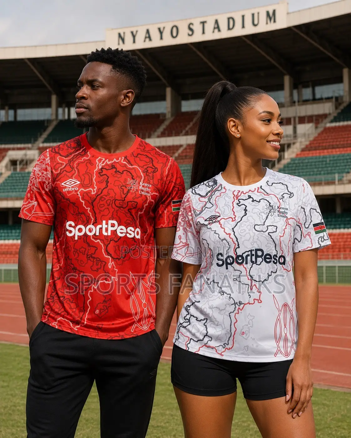 Unisex Kenya Rugby Jerseys