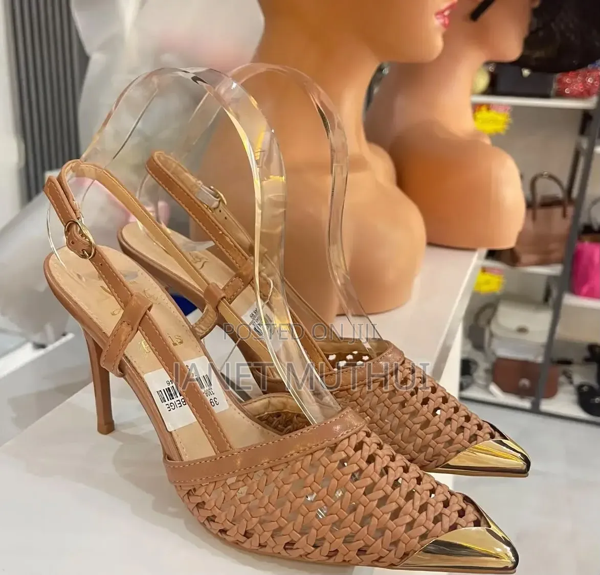 Mesh Slingback