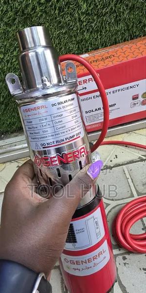 General DC Solar Submersible Screw Pump