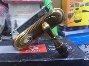 Gold GJS 7 Inches Wooden Door Lock
