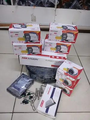 Hikvision 8 Channel CCTV Security Kit With 6 ColorVu Cameras