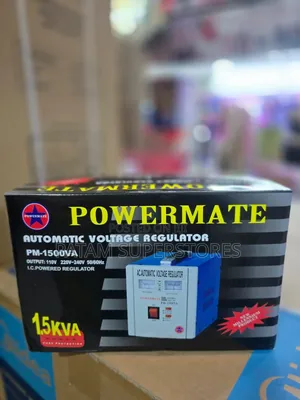 Powermate 1.5KVA Automatic Voltage Regulator (PM-1500VA) - AVR