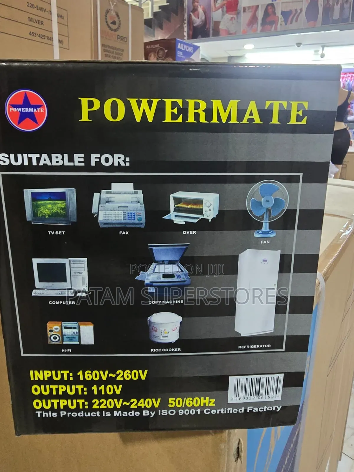 Powermate 1.5KVA Automatic Voltage Regulator (PM-1500VA) - AVR