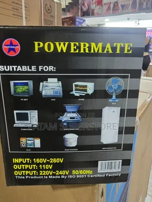 Powermate 1.5KVA Automatic Voltage Regulator (PM-1500VA) - AVR