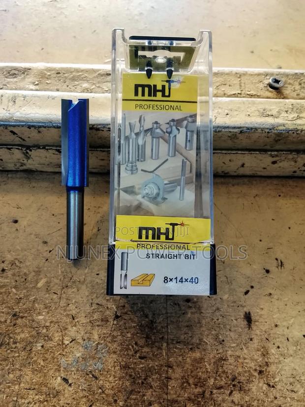 MH Professional 8x14x40mm Straight Router Bit - main view
