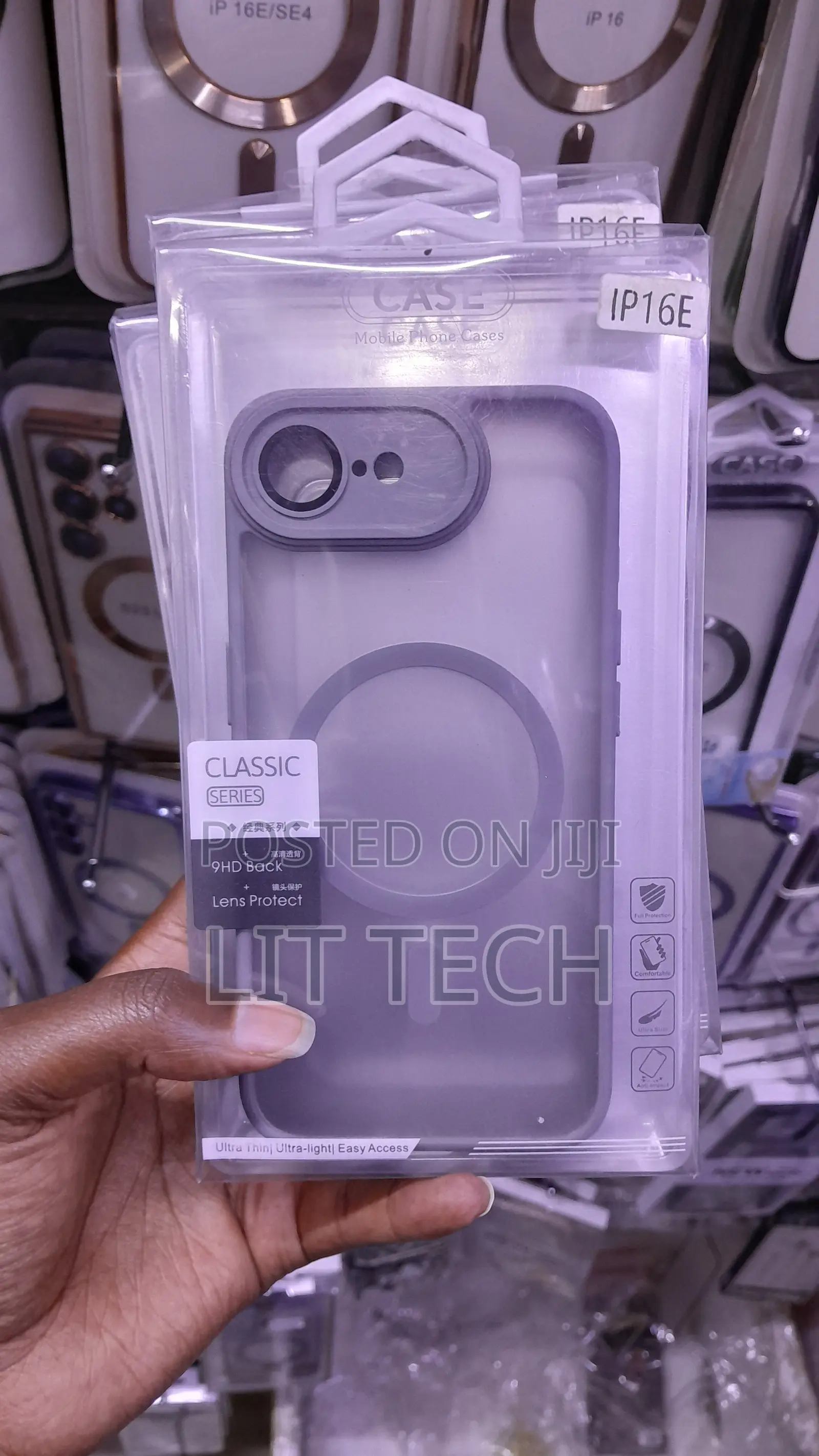 Gray Matte Case for iPhone 16e