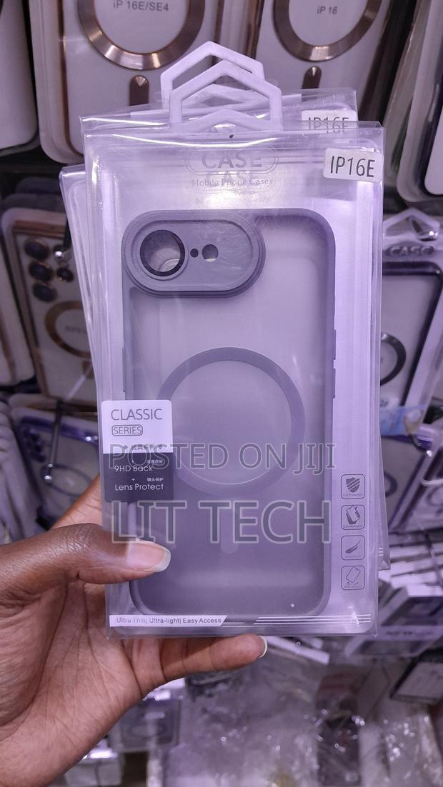 Gray Matte Case for iPhone 16e - main view