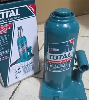 TOTAL 10T Hydraulic Bottle Jack